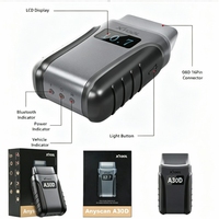 Escáner OBD2 Inalámbrico Bidireccional Anyscan A30D, Herramienta de Diagnóstico Completo para Automóviles, 2 Años de Garantía, Alcance de 33 Pies, Pantalla LCD de 5.0