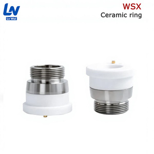 LVWEI D28 D32 Anillo <span class=keywords><strong>Láser</strong></span> Cerámico <span class=keywords><strong>de</strong></span> Alta Potencia para <span class=keywords><strong>Soldadura</strong></span> y Corte, Boquilla para <span class=keywords><strong>Equipo</strong></span> <span class=keywords><strong>Láser</strong></span> <span class=keywords><strong>de</strong></span> Fibra 1064nm, <span class=keywords><strong>Precio</strong></span> Competitivo - Product Image 1
