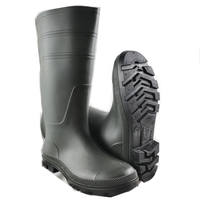 Лидер продаж, водонепроницаемые резиновые сапоги из ПВХ, мужские защитные резиновые сапоги