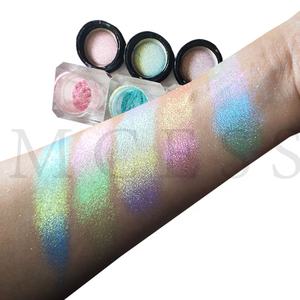 Cat Rias Berkualitas Tinggi Bubuk Berkilau Multikrom Eyeshadow Pigmen Duokrom - Product Image 2