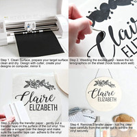 Seaart - Cortadora de Vinilo para Computadora, Plotter de Corte Personalizado, Película Autoadhesiva de PVC PET para Transferencia Térmica