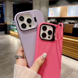 Macaron colore obiettivo della fotocamera basamento del telefono per <span class=keywords><strong>iPhone</strong></span> 16 <span class=keywords><strong>Pro</strong></span> Max Design moda Silicone custodia per telefono per <span class=keywords><strong>iPhone</strong></span> 16 15 14 13 <span class=keywords><strong>12</strong></span> 11 - Product Image 6