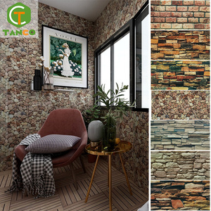 Habitación de bebé Navidad PVC 3D pelar y pegar papel tapiz papel de <span class=keywords><strong>pared</strong></span> autoadhesivo vinilo PVC espuma azulejos de <span class=keywords><strong>pared</strong></span> 3D papel tapiz - Product Image 5