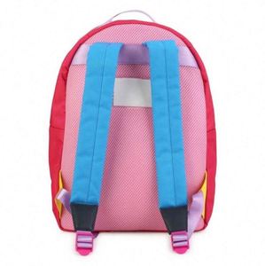 Custom Color Block Terry Cloth <b>Backpack</b> Kids Toddler <b>Backpack</b> School Bag for Kids - Product Image 2
