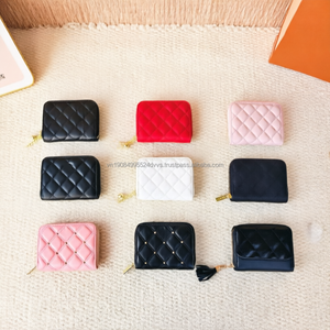 Bolso de Mano de Diseñador, Bordado, de Lujo, con Cierre, de Cuero, para Mujer, Cartera de Gran Capacidad - Product Image 3