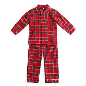 Pyjamas en flanelle pour enfants RTS, ensembles de vêtements de nuit assortis pour la famille, robe pour bébé fille, pyjama pour garçon, vêtements de nuit pour maman et moi - Product Image 2