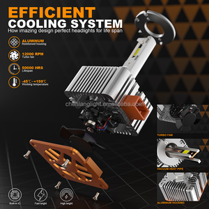 หลอดไฟหน้ารถยนต์ Chenlang Super Bright 110w 12000 ลูเมน 6000K รุ่น D1 D2 <span class=keywords><strong>D3</strong></span> D4 D5 D8 D2s D3s D4s หลอดไฟ LED สำหรับรถยนต์ รุ่น D8 - Product Image 6