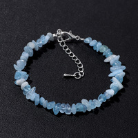 Bracelet en Cristal Naturel Irrégulier, Perles de Pierres Précieuses, Chaîne Ajustable, Bijoux Bohèmes pour Femmes, Vente en Gros