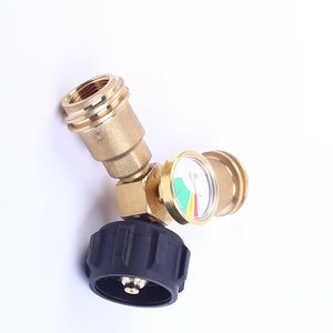 מד מיכל פרופאן באיכות גבוהה עליון מד לחץ גז מד לחץ גריל מתאם מדדים - Product Image 4