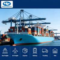 Expédition de fret maritime LCL de Chine vers le Mexique, livraison express porte-à-porte, agent de fret à Monterrey