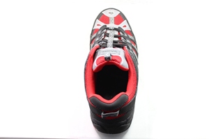 Moda di alta qualità rosso pasticcio industriale scarpe di sicurezza traspiranti per gli uomini stivali da lavoro con punta in acciaio - Product Image 4