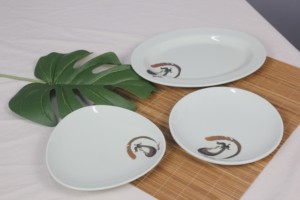 <span class=keywords><strong>Melamine</strong></span> 6/7/8/9/10 inch Nhật Bản tấm tròn Platter trái cây món ăn phục vụ tấm không thể phá vỡ tái sử dụng nhà hàng Bộ đồ ăn - Product Image 4