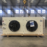 Evaporador de techo tipo DD OEM con aletas de cobre para unidad de condensación de cámara frigorífica, equipo de refrigeración
