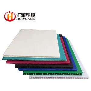 Cheap Price Cut to size 2mm 3mm 4mm 5mm 6mm 8mm transparent fire retardant Corflute floor protection pp coroplast sheet