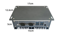 Grado industrial baja temperatura N97 N100 N300 DDR4 16G 4K nano itx mini pc computadora