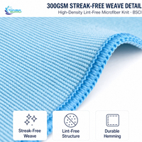 Serviette de séchage microfibre pour voiture, épaisse, personnalisée, effet écaille de poisson, 350 GSM, certifiée ISO9001