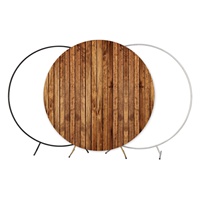 Arco de Flores con Soporte para Globos, Soporte de Aluminio de 6.5 pies, Sublimación por Tinte, Decoración para Bodas, Fiestas, Eventos, Publicidad, Fondo