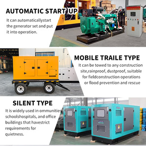 30KW 38KVA <b>Mobile</b> Silent <b>Generator</b> Set Auto Start AC Single Phase 110V-480V 50/60Hz Output 1500rpm YAG-30GF AC Single Phase Gens - Product Image 5