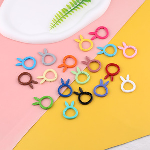 Anillos de Resorte de Dibujos Animados, Llaveros Metálicos Coloridos, Accesorios DIY para Bolsos - Product Image 4