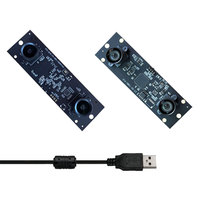 Module de caméra binoculaire USB3.0 4MP double objectif synchronisé même cadre qualité Ultra HD pour 3D VR allant AR0230 3840*1080P 30FPS