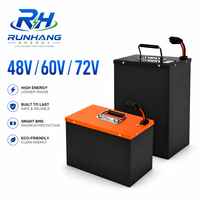 Batterie LiFePO4 60V 50Ah sur mesure avec boîtier en acier robuste et BMS intelligent pour véhicule électrique, voiturette de golf, stockage solaire