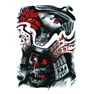 Tatuajes Temporales de Espalda Completa, Adhesivos de Transferencia por Agua, No Tóxicos, Arte Corporal Masculino, Diseños Grandes a Prueba de Agua para Decoración de Espalda - Product Image 5