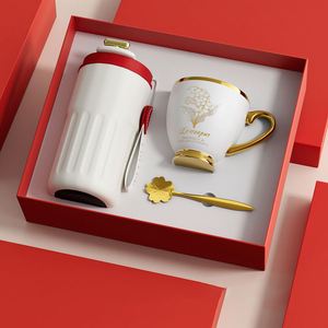Produits Tendances 2026 Nouveautés Coffret Cadeau d'Entreprise Promotionnel Tasses à Café Ensemble Sèche-Cheveux Logo Marketing Nouvel An - Product Image 6