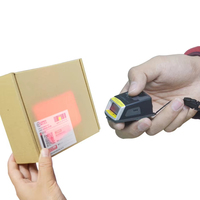 Effon NS02 Scanner de codes-barres portable pour l'exécution des commandes e-commerce, avec anneau de couplage NFC, USB, étanche IP65, résistant aux chocs, pour l'inventaire d'entrepôt