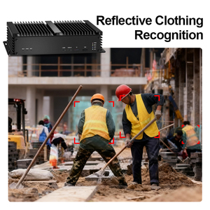 Thời gian thực báo động CCTV <span class=keywords><strong>Camera</strong></span> tương thích với các mạng cũ phân tích hình ảnh cho Hard hat phản chiếu quần áo phát hiện an ninh hộp - Product Image 1