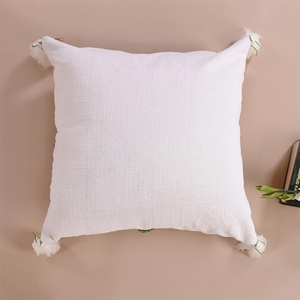 2024 New Trend Bohemian Tufted <b>Cushions</b> Cover Sunflower Printed Embroidered Pillow for Home Decoration Soft Tassels Beast Price - Product Image 3