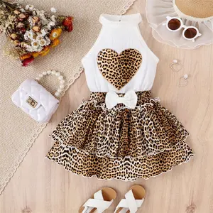 Fashion Design Children Clothes Summer Little Girls Outfits Boutique 2Pcs Kids Clothing Baby Clothes Girls