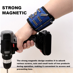 Pulsera Magnética Personalizada con Diseño de Gancho y Bucle para Sujetar Tornillos y Clavos, Gadgets Geniales para Navidad - Product Image 5