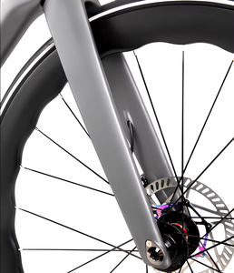 Bicicleta de Carretera Deportiva Ligera con Cuadro de Carbono de Alto Módulo, Horquilla de Carbono, Ruedas WheelTop EDS TX, 24 Velocidades, Frenos de Disco Hidráulicos Inalámbricos, R5pro - Product Image 3