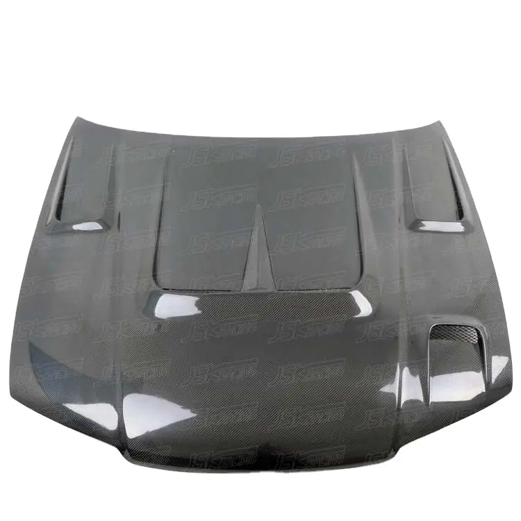 Capuz de Fibra de Carbono Estilo TT para Nissan Skyline R33