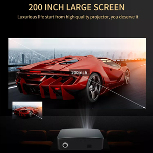 Proyector Led inteligente para cine en casa, dispositivo <span class=keywords><strong>de</strong></span> proyección móvil Full HD, 1080P - Product Image 3