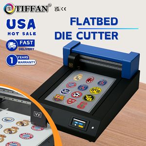 Máquina cortadora plana de película automática a precio de fábrica, <span class=keywords><strong>plotter</strong></span> de cama plana, pegatinas troqueladas, máquina A3 - Product Image 1