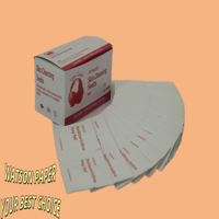 Lingettes antiseptiques pour soins de la peau, tampons en coton iodophorés, désinfectants, emballage hygiénique en papier recyclable