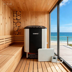 <span class=keywords><strong>Stufa</strong></span> Elettrica per Sauna Commerciale e Domestica 4.5-9KW con Certificazione CE, Controllo Esterno o Interno Opzionale - Product Image 3