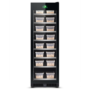 Panel táctil Puerta de vidrio Monitoreo de humedad Bola de protección segura Huevos de pitón 450L Incubadora de reptiles - Product Image 1