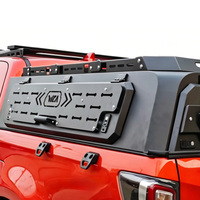 Couverture de benne rigide en aluminium étanche pour pick-up, type Ute Canopy Topper Cap Camper Shell, 6,5 pieds (6 pieds) pour Chevrolet Silverado 2500