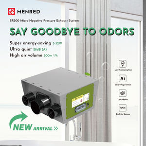 Ventilateur d'extraction intelligent pour salle de bain, placard, <span class=keywords><strong>armoire</strong></span> à chaussures |   Ventilation à pression <span class=keywords><strong>négative</strong></span> microscopique - Product Image 1