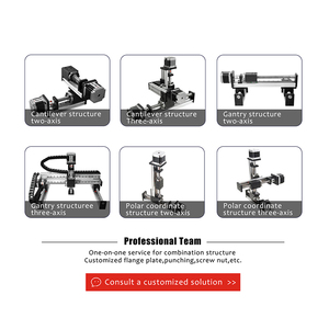 Haute Précision 80mm Vis À Billes Linéaire Module Guide Mouvement Glissière Table Rail Actionneur Bras Robotique - Product Image 6