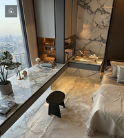 XINGRUO Coiffeuse de luxe moderne sur mesure avec meuble de rangement pour chambre, dressing, appartement, hôtel, villa et projets