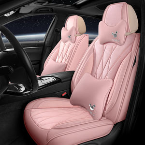 Totalmente rodeado <span class=keywords><strong>Bora</strong></span> Sagitar Sylphy Qashqai Napapi cubierta de asiento de coche gamuza ventilación cuatro estaciones transpirable Universal Fit hombres - Product Image 3