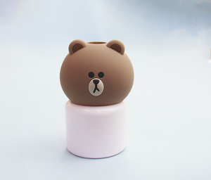 Manchon de protection en silicone pour flacon diffuseur 50 ml, forme mignonne, antichoc, stable, pour flacon de parfum en verre - Product Image 5
