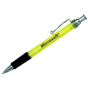 قلم تمايل بلاستيكي شفاف تروجي رخيص مع طباعة شعار مخصص - Product Image 6