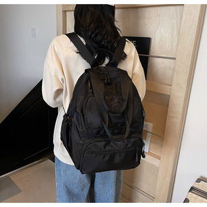 New Multifunctional Large-Capacity Travel Backpack Female College Student Class Shoulder <b>Bag</b> Versatile <b>Computer</b> <b>Bag</b> Handbag - Product Image 2