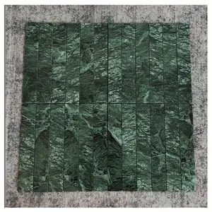 Cut to size antique honed wall cladding bathroom flooring tile udaipur green marble