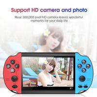 4.3 pouces X7 Console de jeu portable Console de jeu vidéo rétro portable 15000 modèles multifonctionnel pour enfants cadeaux