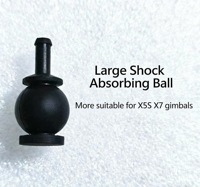 Balle amortissante pour véhicule aérien sans pilote, version agrandie, balle en caoutchouc de silicone pour cardan